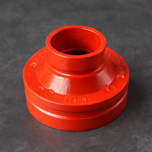 Переход концентрический под муфту грувлок ковкий чугун ДУ 100x40 (ДН 114x48) 4x11/2