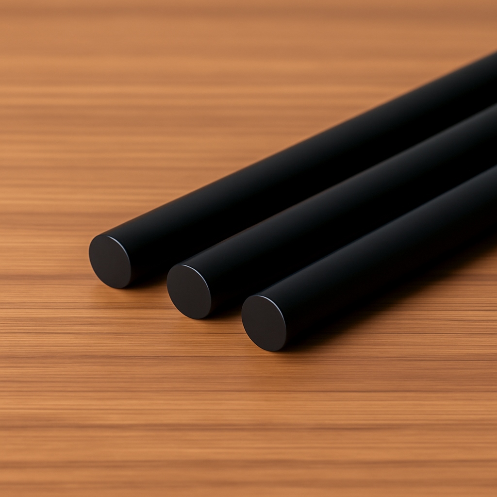 Стержень полиэтиленовый черный 140х2000 мм PE 1000 ТУ 22.21.10-011-17152852-2019