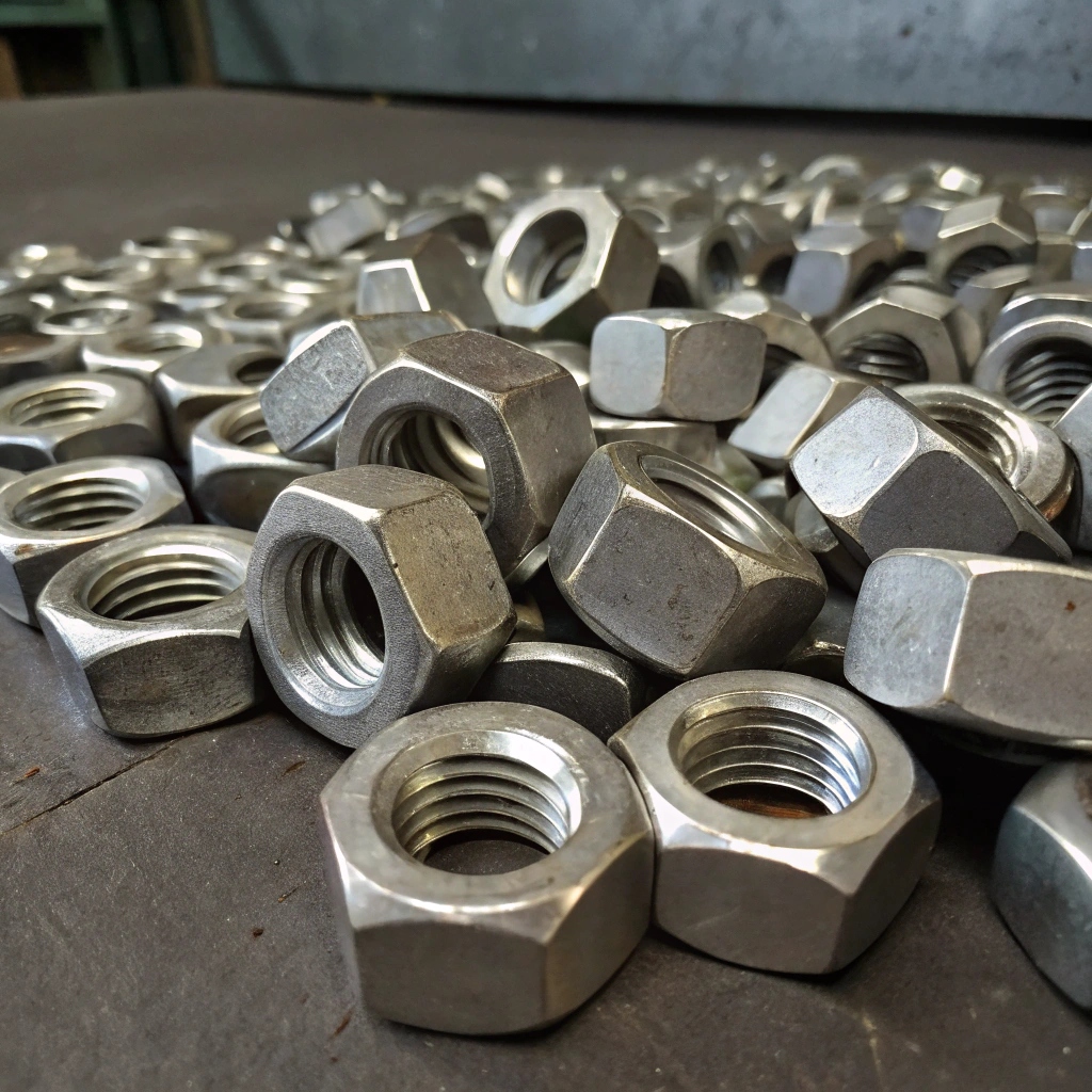 Гайка стальная М8 шаг резьбы 1 мм 14Х17Н2 ГОСТ 1759.0-87