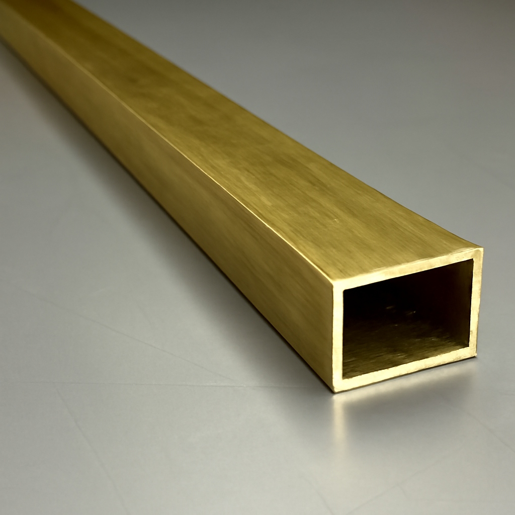 Труба бронзовая профильная 11х5,5х0,5 мм БрАЖН10-4-4 ГОСТ 1208-90