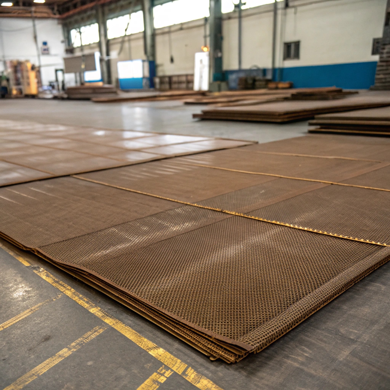 Сетка бронзовая тканая полотняного переплетения 0,6 мм ГОСТ 2715-75 с прямоугольными ячейками 0,8х4,2