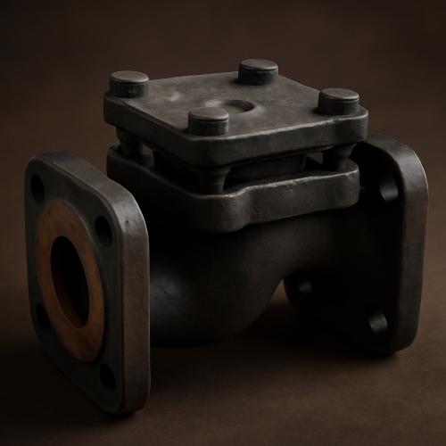 Клапан обратный подъемный 16кч9п Ру25 Ду80