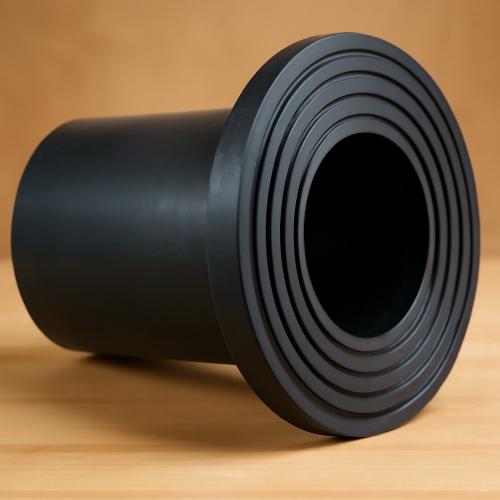 Раструб полиэтиленовый черный 630 мм PE 100 RC ГОСТ 22689-2014