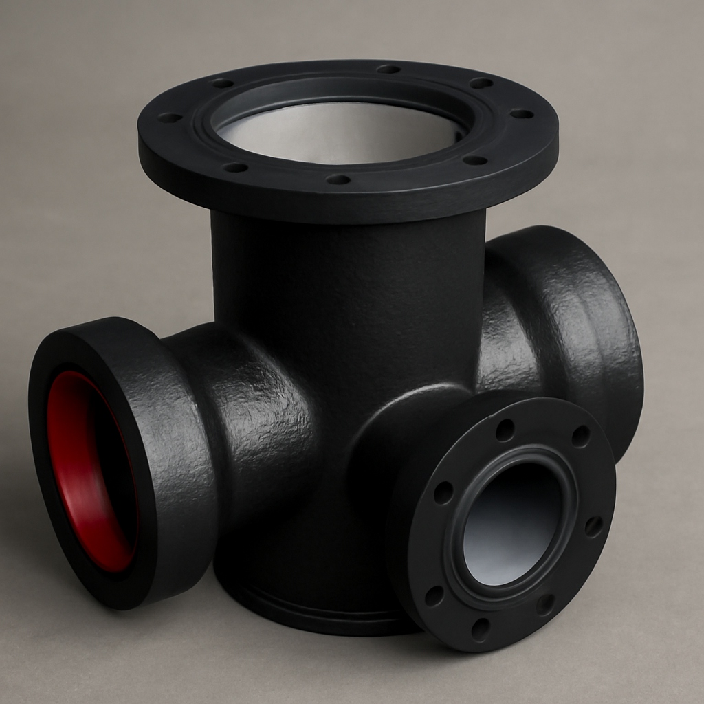 Тройник ППТРФ 150х100 мм ГОСТ 5525-88